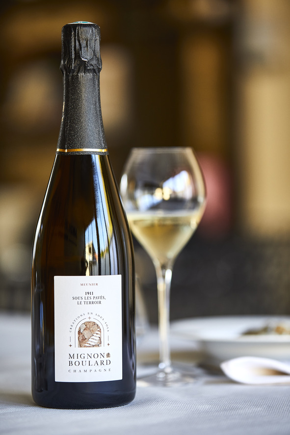 CHAMPAGNE MIGNON BOULARD Matière Noire Rosé de Saignée ex 3