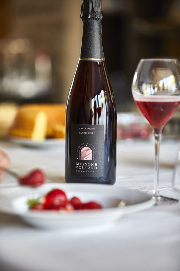 CHAMPAGNE MIGNON BOULARD Matière Noire Rosé de Saignée