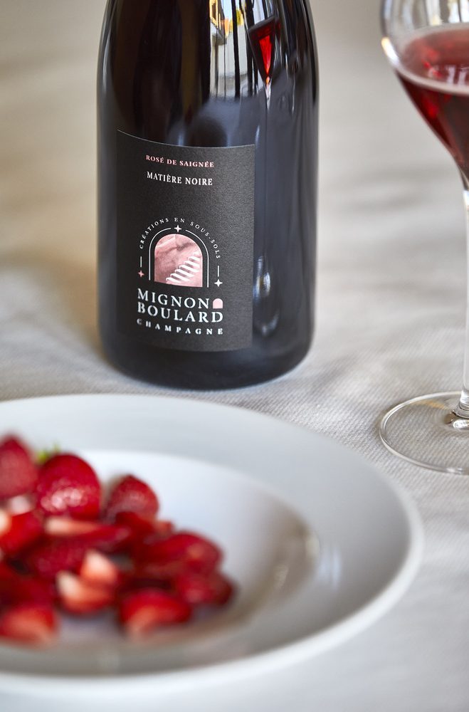 CHAMPAGNE MIGNON BOULARD Matière Noire Rosé de Saignée